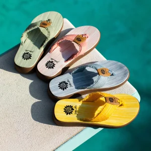 Women Yellow Box Sandals>Gerri