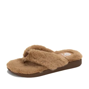 Women Yellow Box Slippers>Gingi Fur Sandal