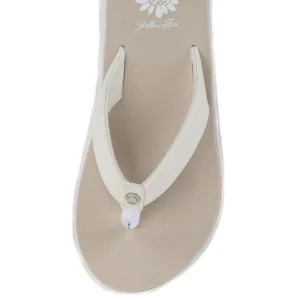 Women Yellow Box Flip Flops>Ginza Al