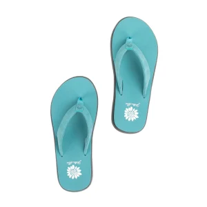 Women Yellow Box Flip Flops>Ginza Al