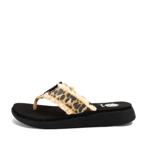 Women Yellow Box Flip Flops>Gisella