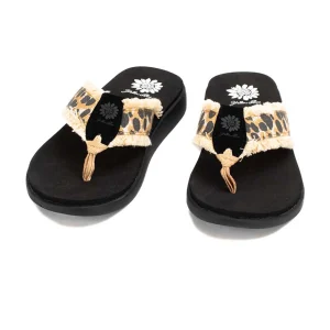 Women Yellow Box Flip Flops>Gisella