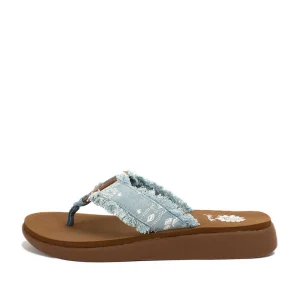 Women Yellow Box Flip Flops>Gisella