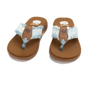 Women Yellow Box Flip Flops>Gisella