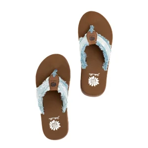 Women Yellow Box Flip Flops>Gisella