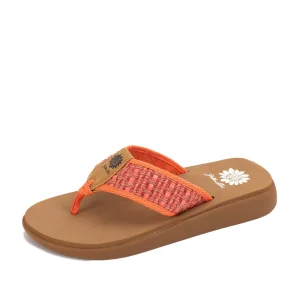 Women Yellow Box Flip Flops>Gracia Sandal