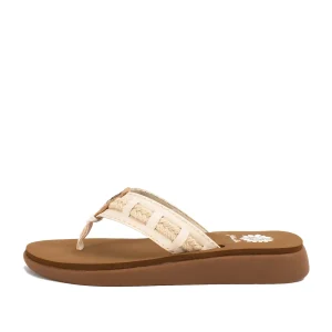 Women Yellow Box Flip Flops>Gramedia Sandal