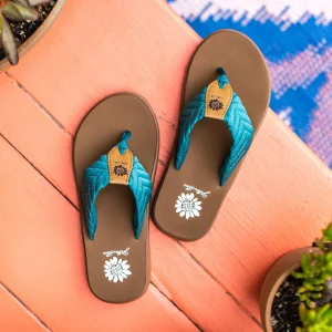Women Yellow Box Flip Flops>Grant Sandal