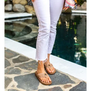 Women Yellow Box Flip Flops>Guppy Sandal