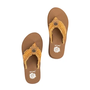 Women Yellow Box Flip Flops>Guppy Sandal