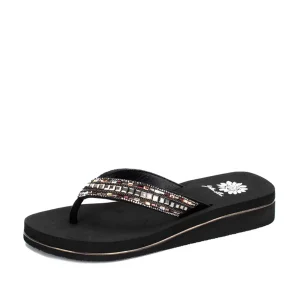 Women Yellow Box Flip Flops>Havah