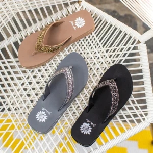 Women Yellow Box Flip Flops>Hemma Flip Flop Sandal