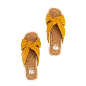Women Yellow Box Sandals>Ileen