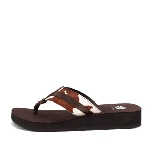 Women Yellow Box Heels & Wedges>Jafna Flip Flop Sandal