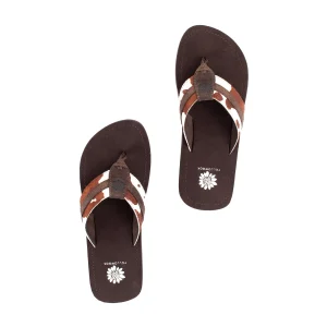 Women Yellow Box Heels & Wedges>Jafna Flip Flop Sandal