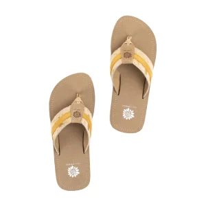 Women Yellow Box Flip Flops>Jafna Flip Flop Sandal