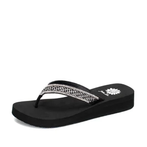 Women Yellow Box Flip Flops>Jaliyah