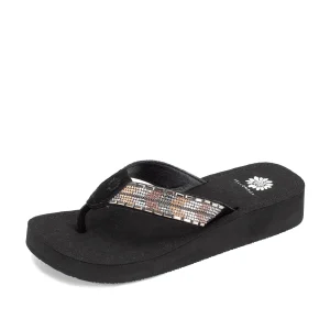 Women Yellow Box Flip Flops>Jaunty Sandal