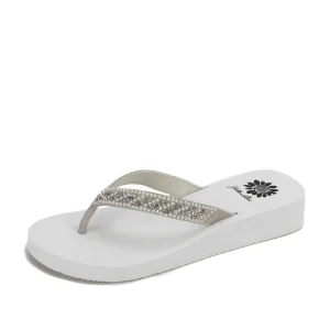 Women Yellow Box Flip Flops>Jayne Sandal