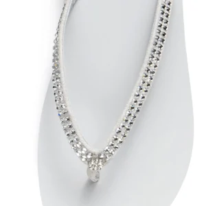 Women Yellow Box Flip Flops>Jello Rhinestone Sandal