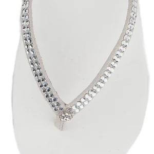 Women Yellow Box Flip Flops>Jello Rhinestone Sandal