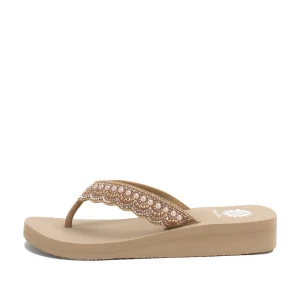 Women Yellow Box Flip Flops>Jordy Sandal