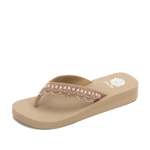 Women Yellow Box Flip Flops>Jordy Sandal