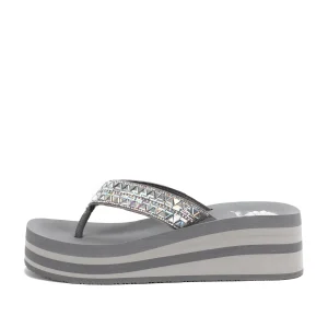 Women Yellow Box Heels & Wedges>Kaduna Platform Sandal