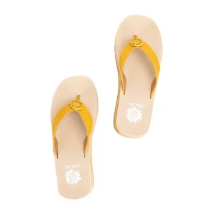 Women Yellow Box Heels & Wedges>Kaija