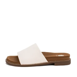 Women Yellow Box Sandals>Kalo Slide Sandal