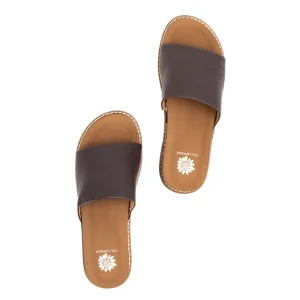 Women Yellow Box Sandals>Kalo Slide Sandal