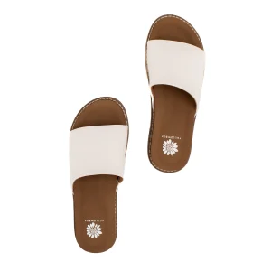 Women Yellow Box Sandals>Kalo Slide Sandal