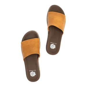 Women Yellow Box Sandals>Kalo Slide Sandal