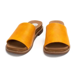 Women Yellow Box Slides>Kalo Slide Sandal