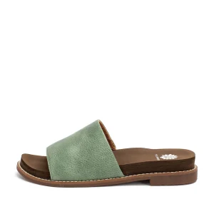 Women Yellow Box Slides>Kalo Slide Sandal