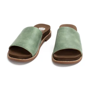 Women Yellow Box Sandals>Kalo Slide Sandal