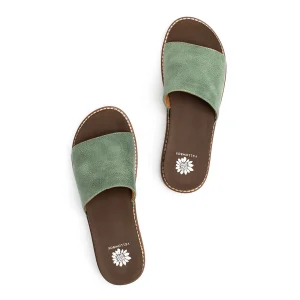 Women Yellow Box Slides>Kalo Slide Sandal