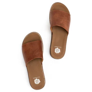 Women Yellow Box Slides>Kalo Slide Sandal