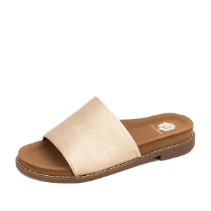 Women Yellow Box Slides>Kalo Slide Sandal