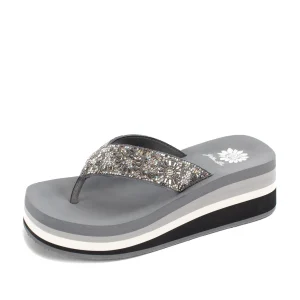 Women Yellow Box Heels & Wedges>Kania Platform Sandal