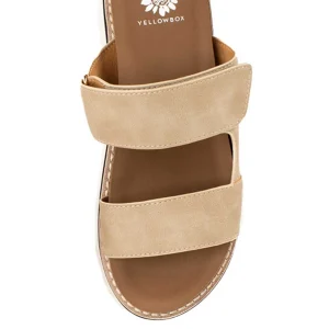 Women Yellow Box Slides>Kezzi