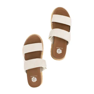 Women Yellow Box Slides>Kezzi