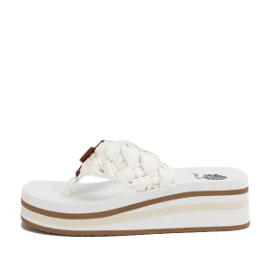 Women Yellow Box Flip Flops>Kludde Platform Sandal