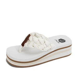 Women Yellow Box Flip Flops>Kludde Platform Sandal