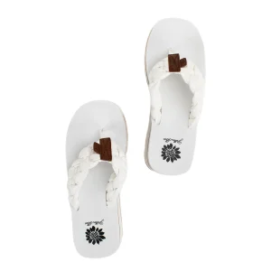 Women Yellow Box Flip Flops>Kludde Platform Sandal