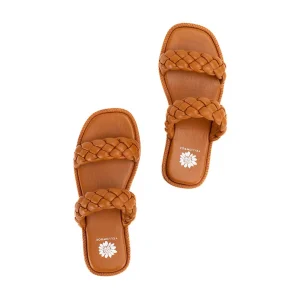 Women Yellow Box Slides>Lainee