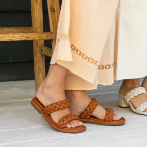 Women Yellow Box Slides>Lainee