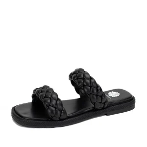 Women Yellow Box Slides>Lainee