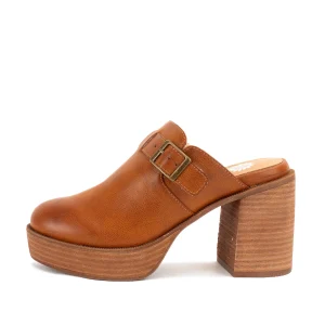 Women Yellow Box Heels & Wedges>Larry Platform Clog