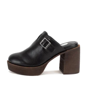 Women Yellow Box Heels & Wedges>Larry Platform Clog